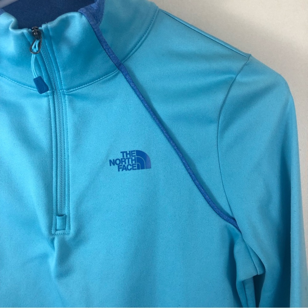 The North Face Women’s Canyonlands 1/4 Zip Pullover Jacket Blue Size Small - Picture 3 of 5